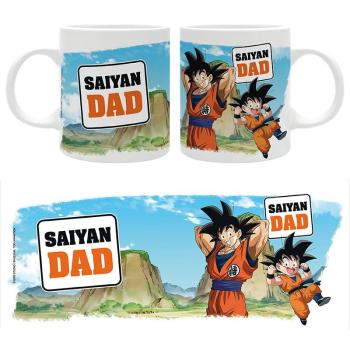 Dragon Ball Super - Becher "SAIYAN DAD"  Ein perfektes Geschenk für einen Saiyajin DAD!